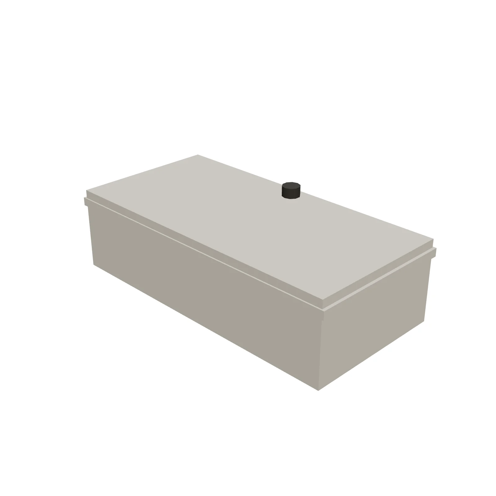 Alcove Tub 66" — 3D preview