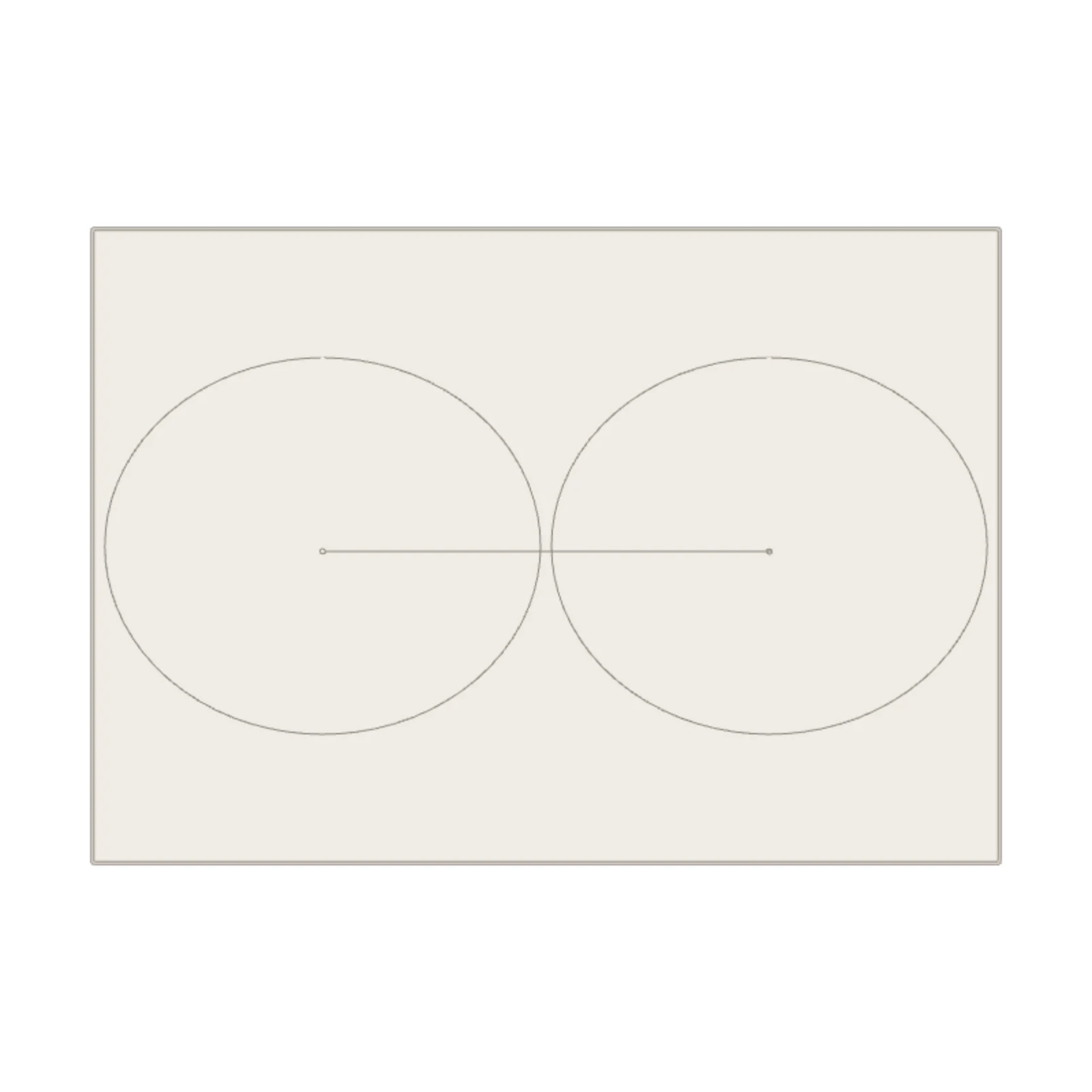 Vanity 30" — 2D floor-plan symbol