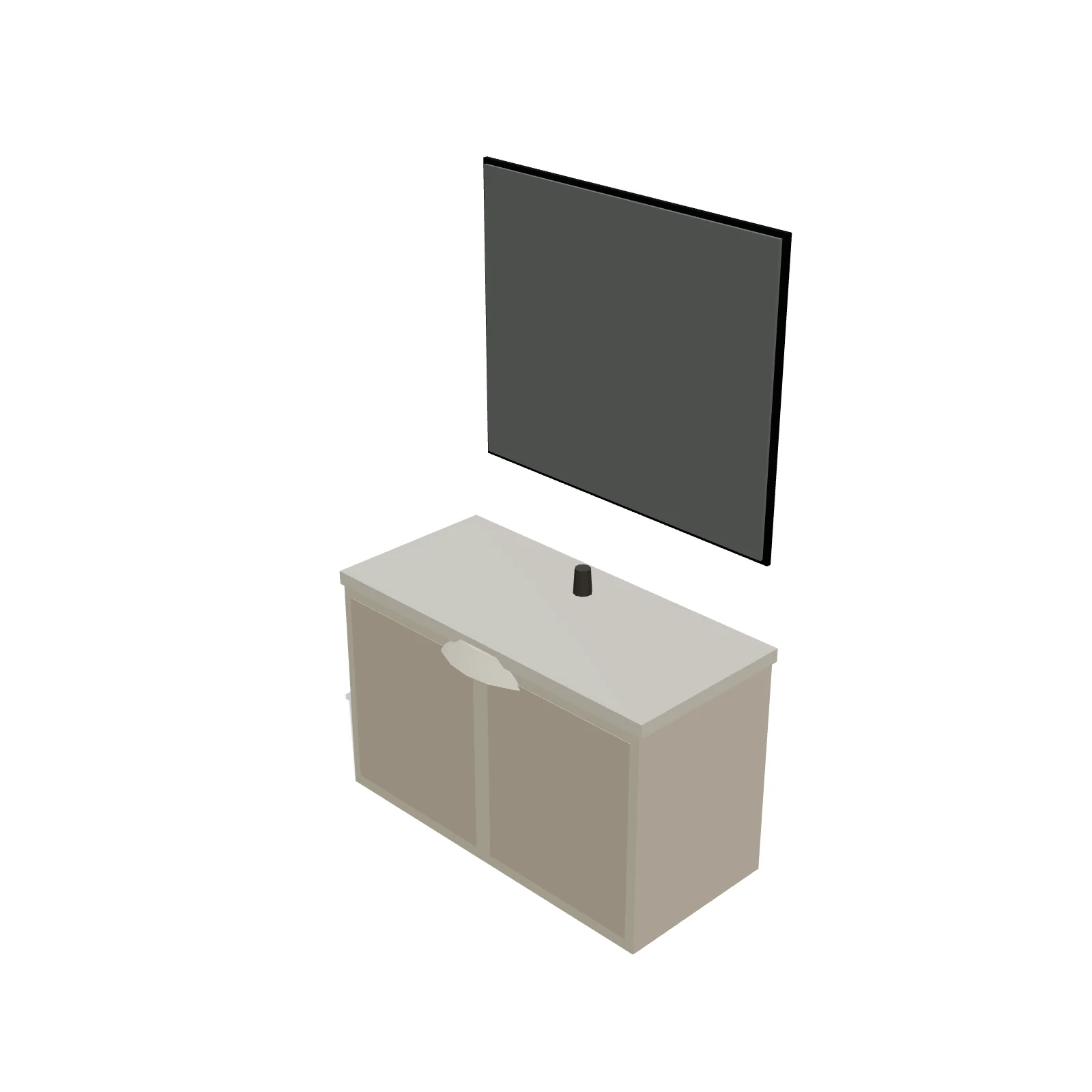 Vanity 48" — 3D preview