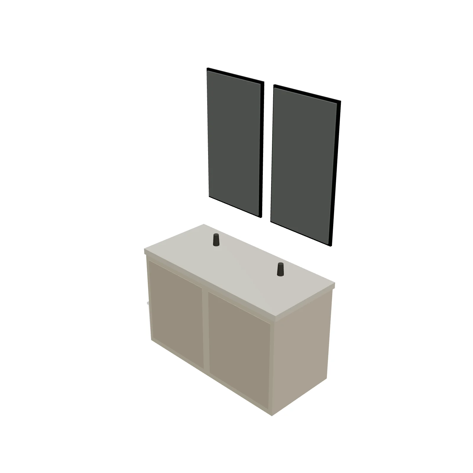 Double Vanity 48"
