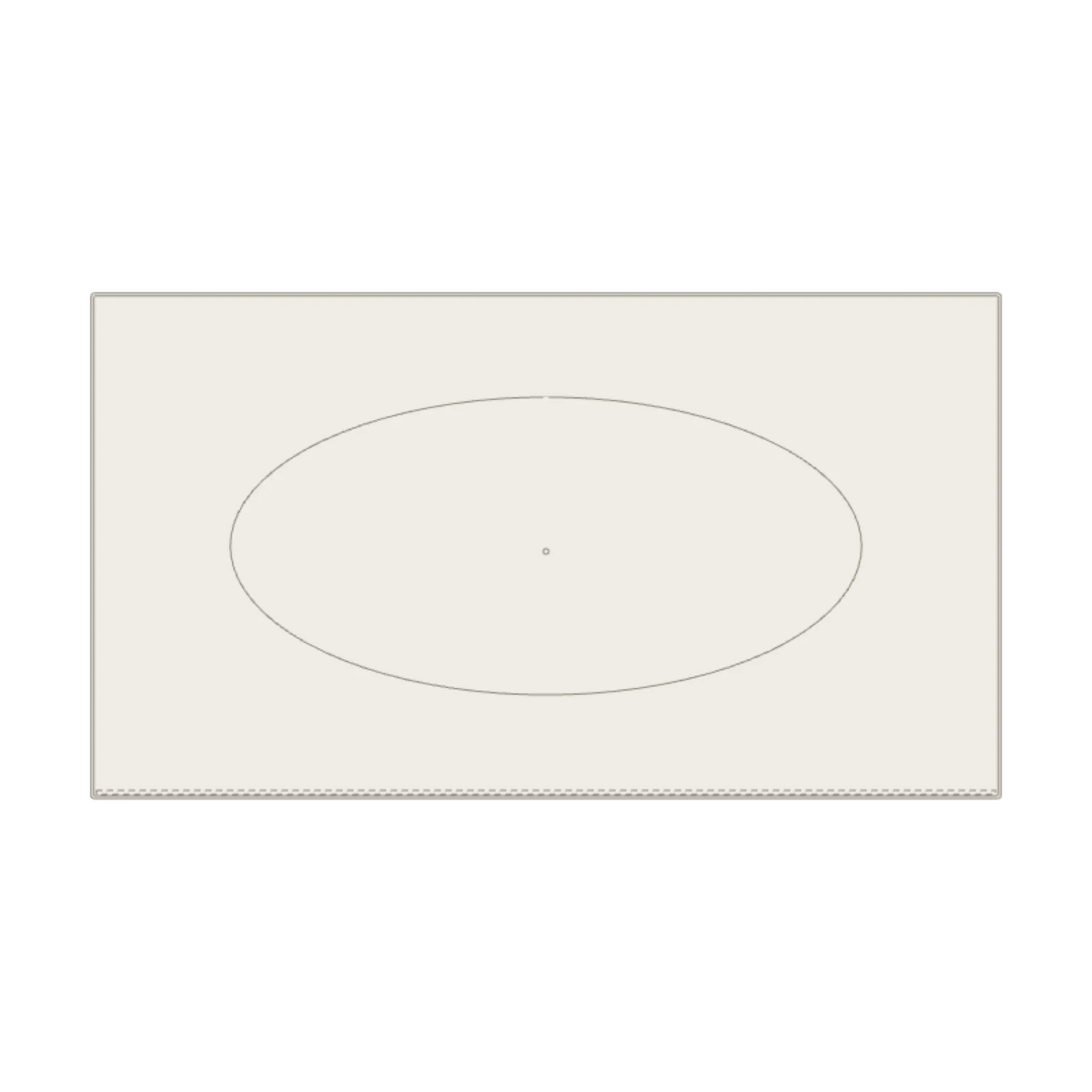 Floating Vanity 36" — 2D floor-plan symbol