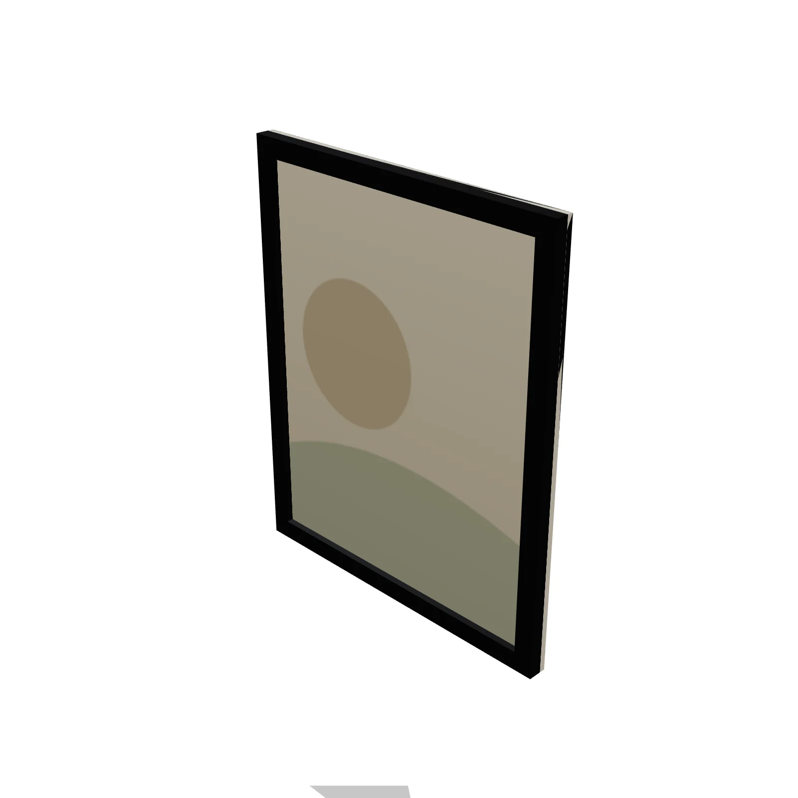 Picture Frame 16×20" — 3D preview — RoomSketch3D floor plan creator
