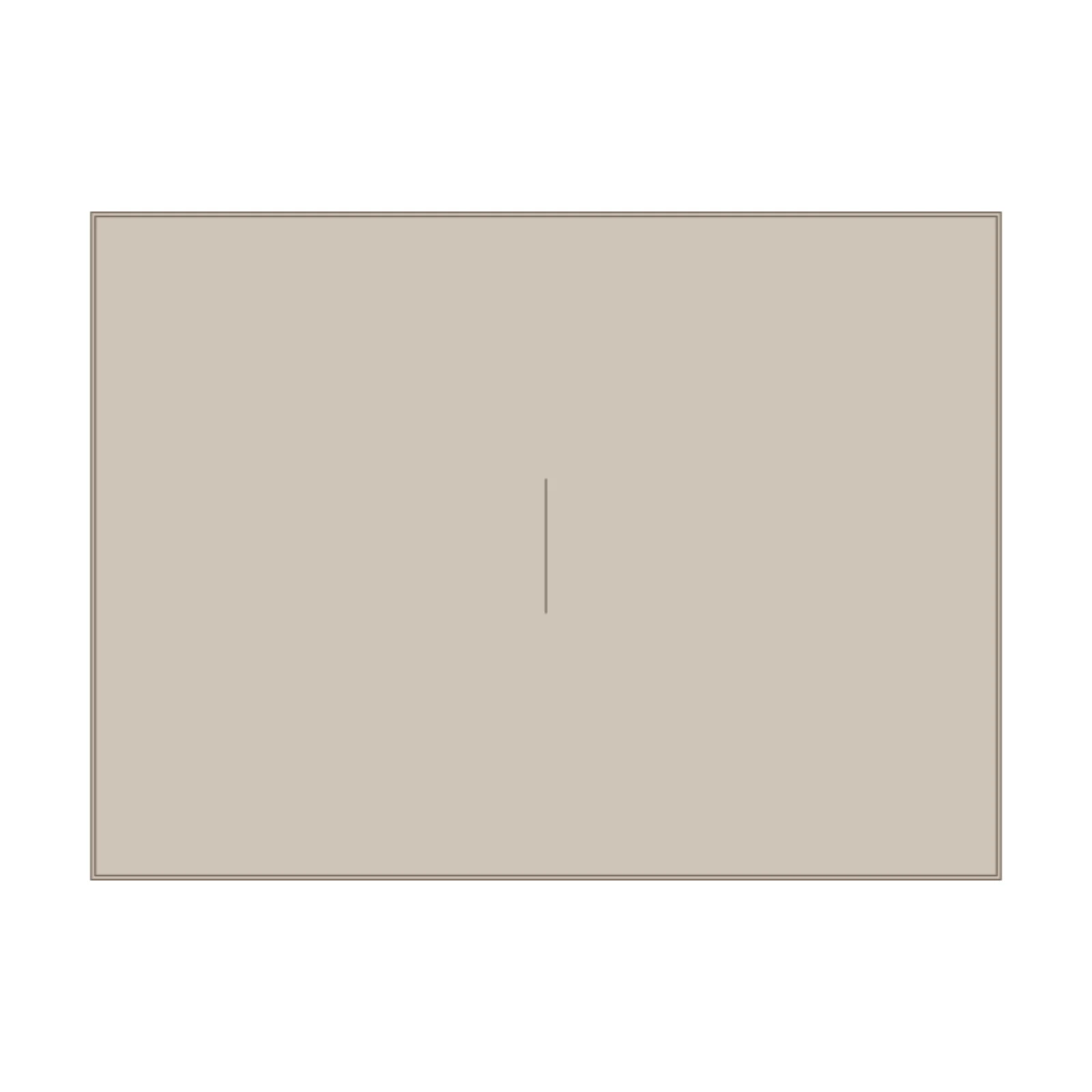 Narrow Wardrobe — 2D floor-plan symbol