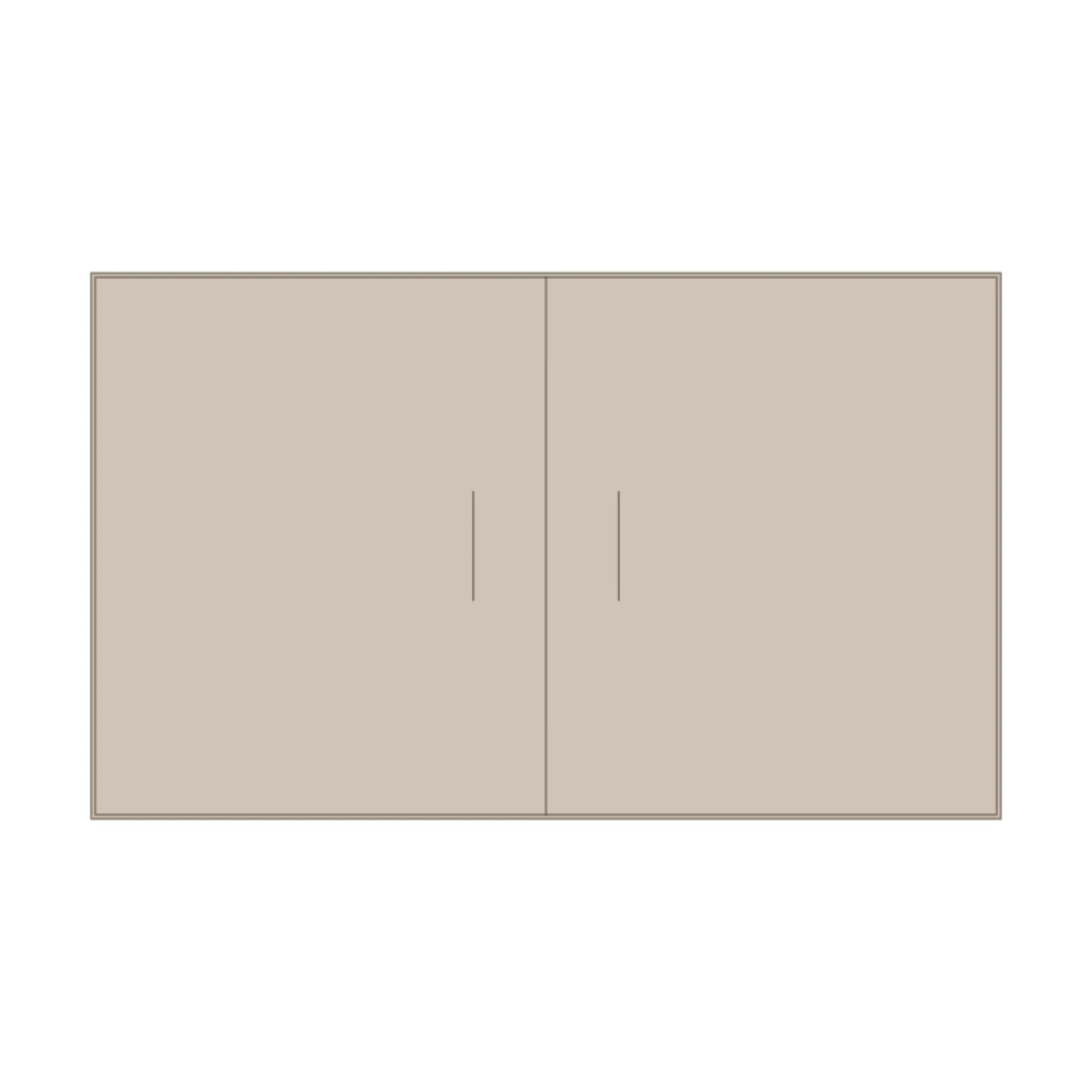 Wardrobe — 2D floor-plan symbol