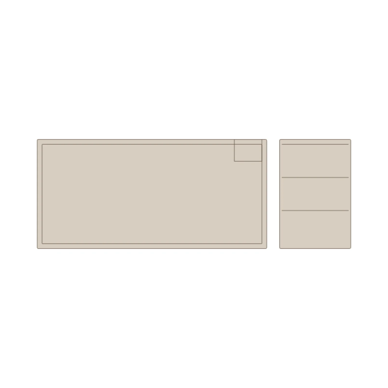 Workshop Setup — 2D floor-plan symbol