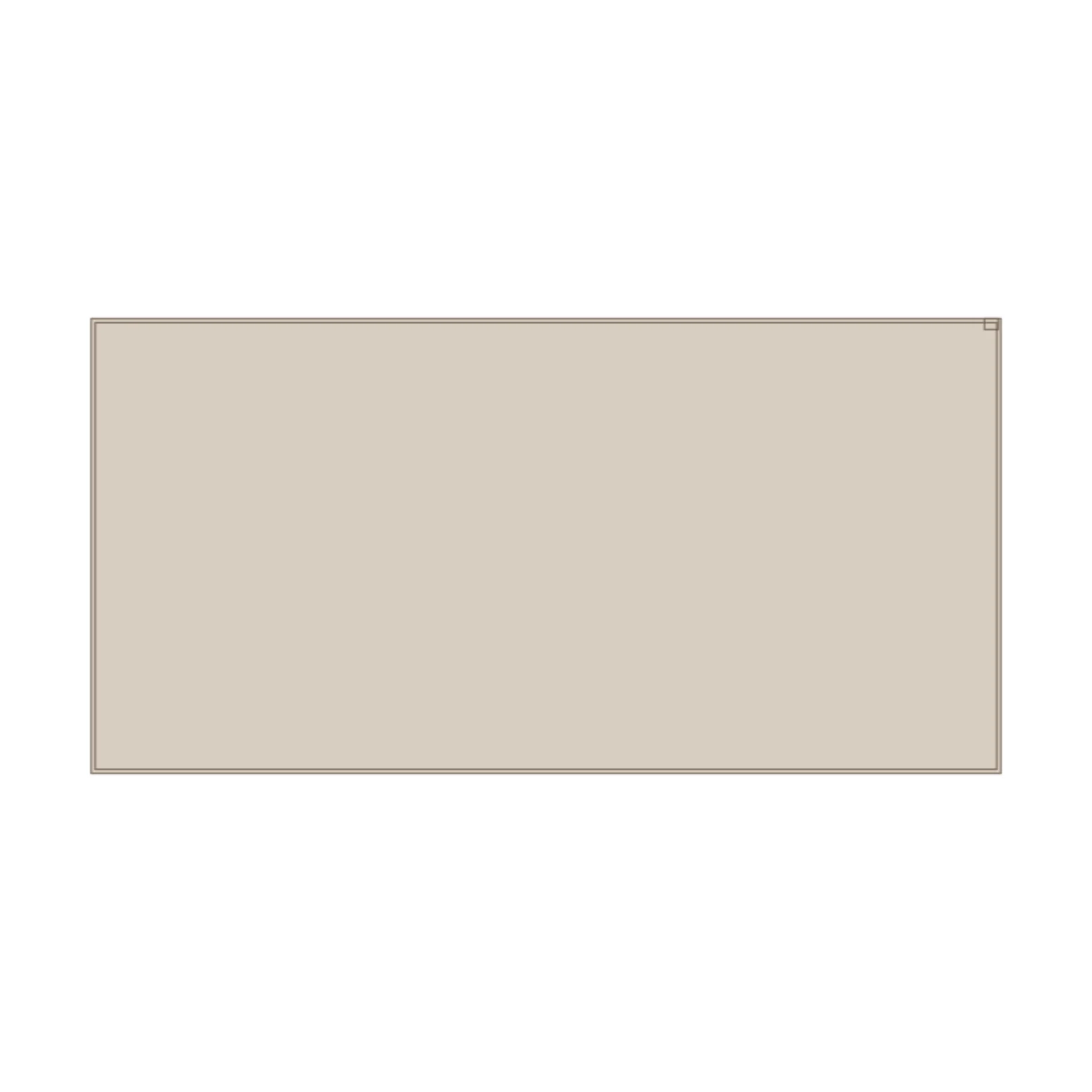 Folding Workbench — 2D floor-plan symbol